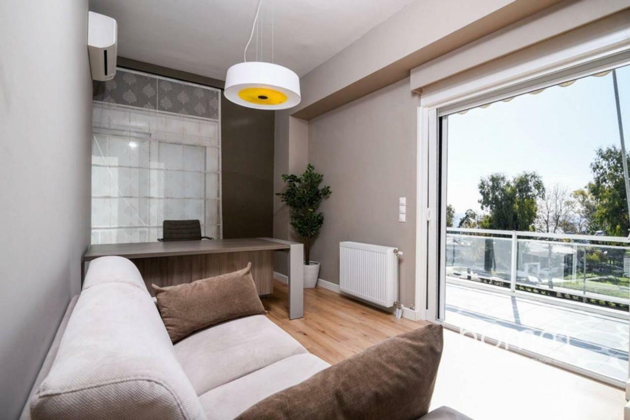 142M² Bright Alimos Apartment With Marina View Екстер'єр фото